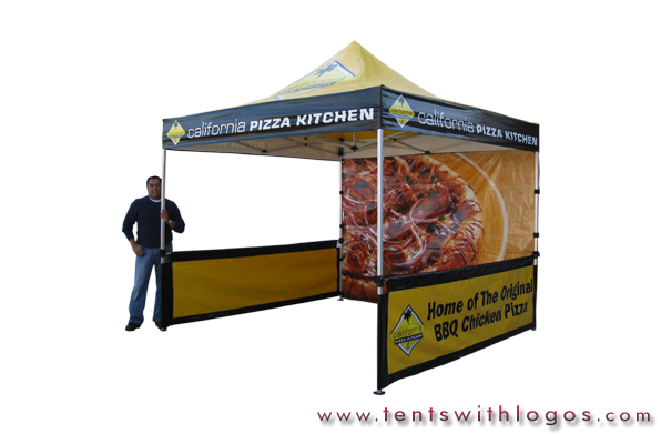 10 x 10 Pop Up Tent - California Pizza Kitchen